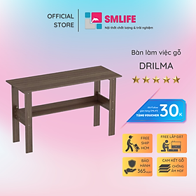 Bàn làm việc giá rẻ nhỏ gọn SMLIFE Drilma