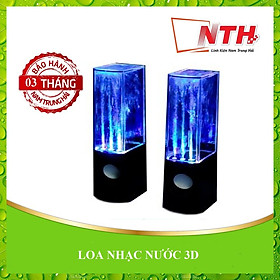 Mua Loa Máy Vi Tính Loa Nghe Nhạc Phun Nước 3D Theo Điệu Nhạc Loa Nghe Nhạc Mini Để Bàn Có Dây