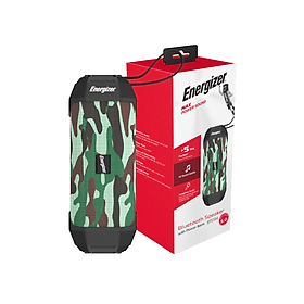 Loa Bluetooth Energizer BTS-104 kiêm sạc dự phòng - Kết nối bluetooth 5.0, Tích hợp micro, hỗ trợ FM radio, thẻ Micro SD, cổng AUX, cổng sạc USB-A - HÀNG CHÍNH HÃNG