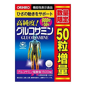 Viên uống ORIHIRO Glucosamine giảm đau xương khớp 950 viên/hộp