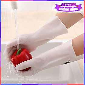 Mua Găng Tay Siêu Dai  Vouller- Dùng Rửa Chén  Giặt Giũ  Vệ Sinh Nhà Cửa - Hàng Chính Hãng