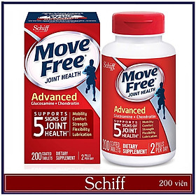 Viên Uống Schiff Move Free Joint Health Advanced Glucosamine + Chondroitin