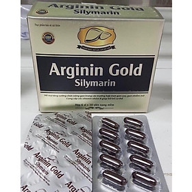 Arginin Gold Silymarin Hỗ trợ tăng cường chức năng gan trong các trường hợp men gan cao, gan nhiễm mỡ
