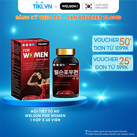 Viên Uống Tăng Cường Sinh Lý Nữ Welson for Women hộp 60 viên