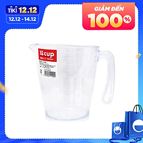 Mua Ca Đựng Nước Có Chia Vạch 1L Nhật Bản + Tặng Gói Trà Sữa Matcha / Cafe Macca 20g