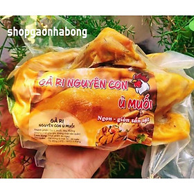 Gà Ri Ủ Muối Hoa Tiêu - 1,1-1,3kg/ 1 con (Ship nhanh Hồ Chí Minh)