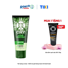 Gel Rửa Mặt Oxy Acne Prevent 100g