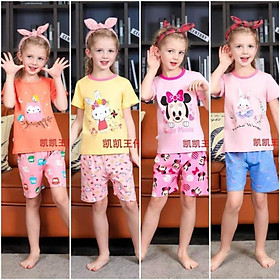 Mã 44Fashionsale1 Giảm 10K Đơn Từ 50K Đồ Bộ Bé Gái Hè Thun Cotton Xuất Hàn  Quảng Châu - Sỉ Quần Áo Trẻ Em - Giá Tiki Khuyến Mãi: 50,000Đ - Mua