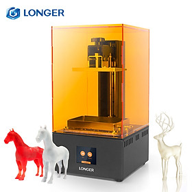 LONGER Orange 30 UV Photocuring 3D Printer Resin SLA Light Curing 3D Printer with 2K High Resolution LCD 2.8 Inch Color