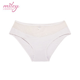 Quần Lót Nữ Dáng Bikini Thun Lạnh Phối Ren Active Miley Lingerie FMM_34