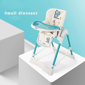 Ghế ăn dặm New Beginning – Điều chỉnh độ cao, gấp gọn, khay tháo rời - Xanh Lá