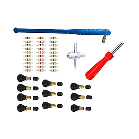 43 Pieces Tyre  Removal Tool ,Tyre  Repair Tool  /Multifunctional/ Tire  Stem Puller Tools Set for Car /Truck /Motorcycle