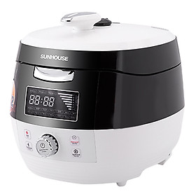 Nồi Áp Suất Điện Tử Đa Năng Sunhouse SHD1858BW (5.0 Lít) - Hàng Chính Hãng