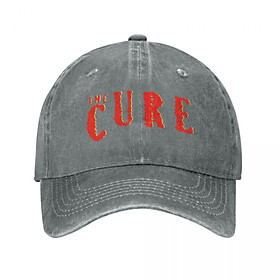 The Cure Water Wash Ponytail Cap Cap điều chỉnh mũ người lớn Unisex Cap Spring Autumn Classic Casquette Gorras Color: Dark Gray Size: One Size