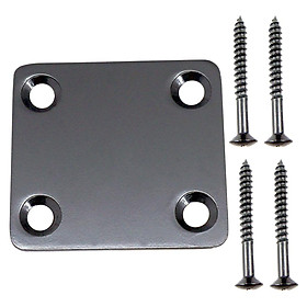 Electric Guitar Neck Plate Screw Silver for TL  Guitar Neck Joint