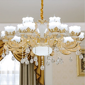 Mua Đèn chùm ERIO kiểu dáng đẳng cấp  sang trọng trang trí nội thất hiện đại loại 15 tay - kèm bóng LED chuyên dụng.
