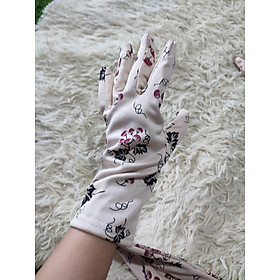 Lố 10 Cái Bao / găng tay Nữ chất liệu vải cotton chống nắng