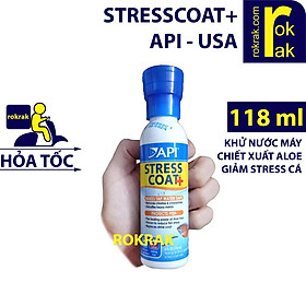 Dung dịch Stress Coat CHAI NGUYÊN 118ml 237ml 473ml Chống sốc đa dụng cho cá stresscoat + API USA