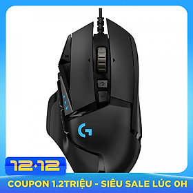 Chuột máy tính Logitech G502 HERO (Đen) - Hàng chính hãng