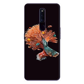 Ốp lưng điện thoại Oppo F11 Pro hình Cá Betta Mẫu 1 - Hàng chính hãng