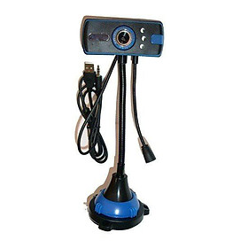 Webcam cao có Mic hỗ trợ 3 Đèn siêu nét