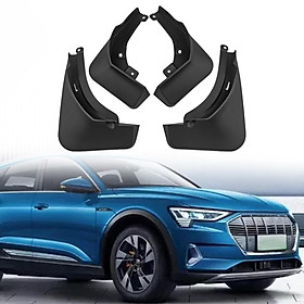 4 Pieces Car Wheel Mud Flaps Automotive , Easy to Install, Car Accessories Replaces Front Rear Wheel Spare Parts  Guards Mudguard