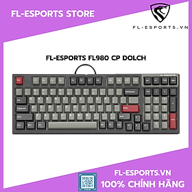 Bàn phím cơ FL-Esports FL980CP Dolch Kailh Box Switch - Hàng chính hãng