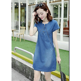 Đầm jean dự tiệc phong cách