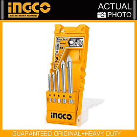 BỘ 5 MŨI KHOAN KIẾNG INGCO AKD7058
