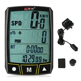 Đồng Hồ Đo Tốc Độ Cho Xe Đạp Leo Núi Có Màn Hình LCD Chống Nước
