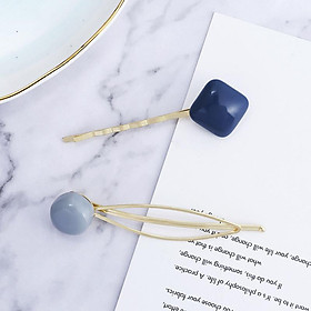 Kẹp tóc - Xanh đen M5