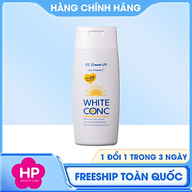 Kem Chống Nắng Dưỡng Trắng Sáng Da White Conc White Cc Uv2 (Cream) 75 G