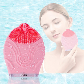 Hình ảnh Máy Rửa Mặt Và Massage Da Mặt K-SKIN Làm Sạch Sâu, Se Khít Lỗ Chân Lông  Loại Bỏ Bã Nhờ Và Bụi Bẩn