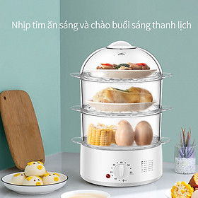 Nồi Hấp Điện Đa Năng Được Tích Hợp Nhiều Chức Năng, Cho Bạn Hấp Các Loại Thức Ăn Khác Nhau, Nồi Hấp Có Tính Năng Thông Minh Tự Ngắt Điện Khi Hết Nước Đảm Bảo An Toàn Khi Dùng. - HALI 2020