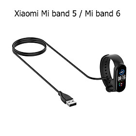 Dây Sạc Thay Thế Dành Cho Vòng Đeo Tay Thông Minh Xiaomi Mi band 5 Dạng Nam Châm Hít Dài 30 cm