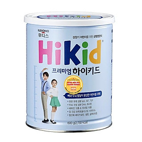 Sữa Hikid Premium 600g hàng nội địa chính hãng Mẫu mới, date T5 2021