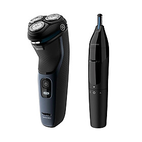 Máy cạo râu Philips S3133/57 + máy tỉa lông tai và mũi