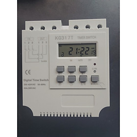 Công Tắc (Timer) Hẹn Giờ KG317T Cho Thiết Bị 3 Pha 380V 25A có 28 chương trình on/off 