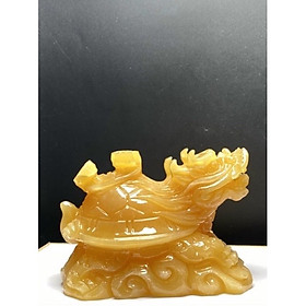 Long Quy Đá Ngọc Hoàng Long Nguyên Khối - Dài 10cm 12cm 15cm