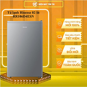 RR106D4ESN - Tủ lạnh Hisense 82 lít RR106D4ESN - CÓ ĐÓNG TUYẾT - HÀNG CHÍNH HÃNG - GIAO HCM
