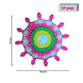 Pop It Among Us Size Lớn Chơi Siêu Đã - Pop It Fidget Toys Super Size