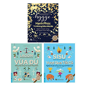 Combo Sisu (54082) + Hygge (45417) + Lagom (53962)  - Bản Quyền