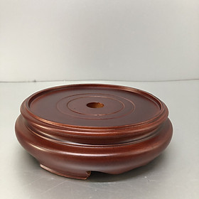 Mua Đế bát nhang gỗ gụ lào (nhiều kích cỡ) - BH19