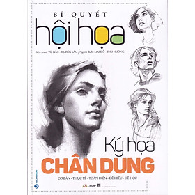 Ảnh bìa Bí Quyết Hội Họa - Ký Họa Chân Dung