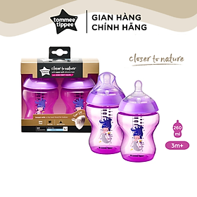 Bình Sữa Ty Siêu Mềm Tự Nhiên Tommee Tippee Closer To Nature 260ml