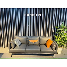 Sofa Băng 2 Chỗ Màu Da Bò Và Màu Xám Adora - GK33