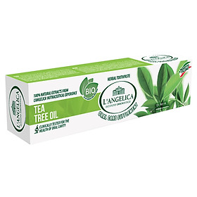 Kem Đánh Răng L'Angelica Toothpaste - Tea Tree Oil - Tinh chất trà xanh