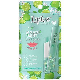 Son Dưỡng Lipice Sheer Color Q Mojito Mint 2.4g (Hồng Tự Nhiên)