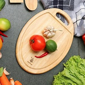 Mua Thớt Gỗ Hình Oval Chất Liệu Gỗ Bền Đẹp An Toàn Cho Sức Khỏe - Gỗ Đức Thành 01255