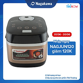 Nồi Cơm Điện Cao Tần Nagakawa NAG0124 (1.8 Lít) - Hàng Chính Hãng